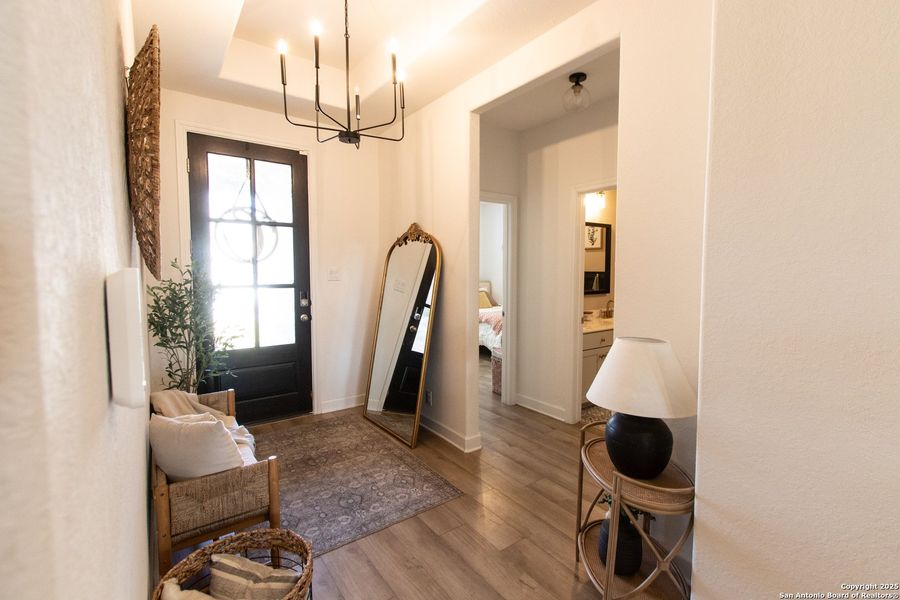 Furnished interior view inside a new home in , Spring Branch (Image 23). Furnished interior view inside a new home in , Spring Branch (Image 23).