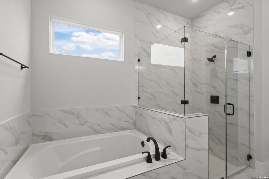 Furnished interior view inside a new home in Homestead, Schertz (Image 14).