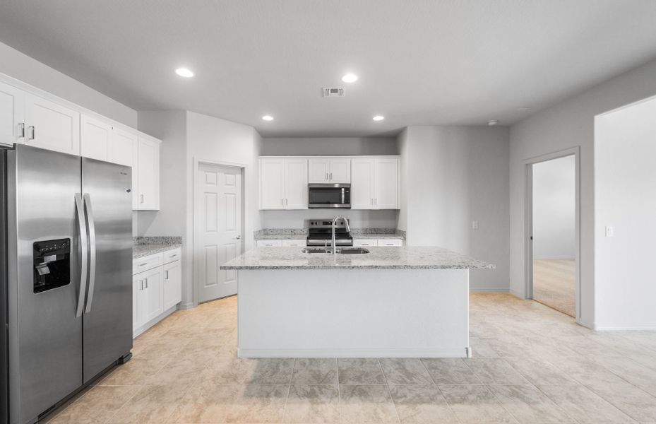 Furnished interior view inside a new home in Hayden Estates, Buckeye (Image 8).