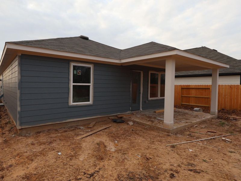 In-progress construction of a new home in Ambrose, La Marque, TX (Image 13).