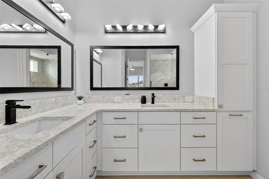 Furnished interior view inside a new home in , The Villages (Image 6).