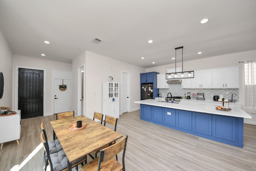 Furnished interior view inside a new home in , Houston (Image 7).