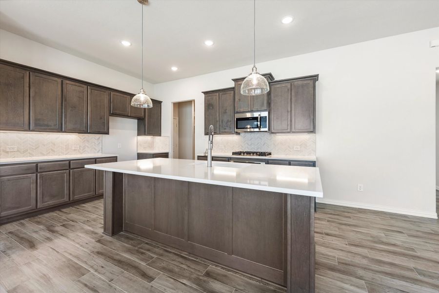 Furnished interior view inside a new home in Morningstar, Aledo (Image 6).