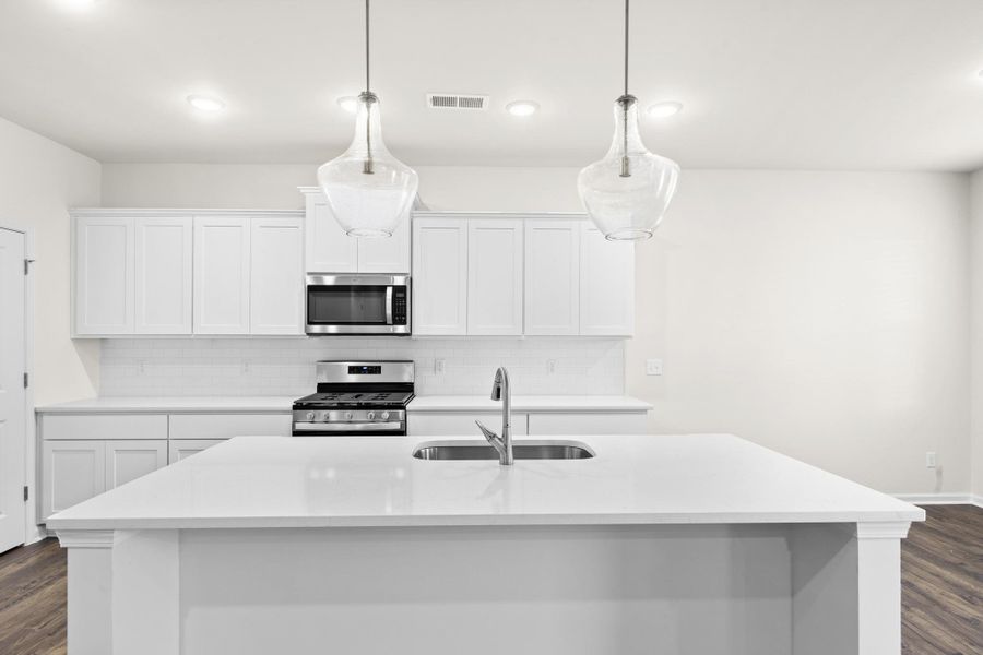 Furnished interior view inside a new home in The Grove, Florence (Image 7).