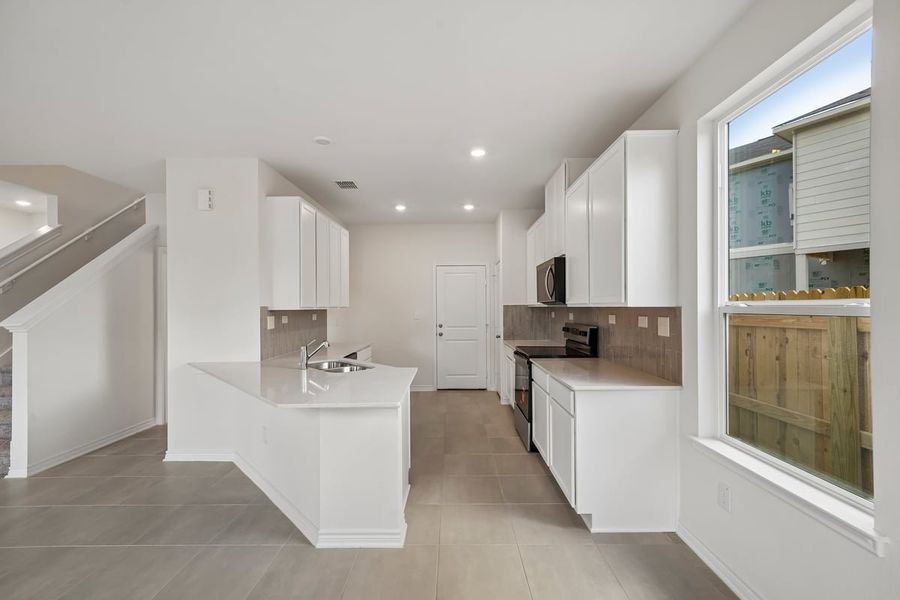 Furnished interior view inside a new home in Nagel Crossing, San Antonio (Image 12).