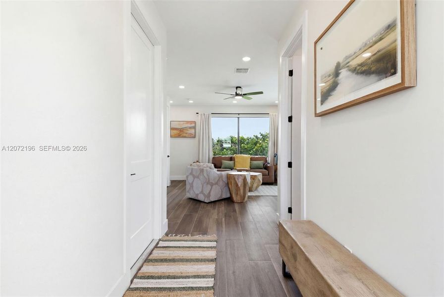 Furnished interior view inside a new home in , Melbourne Beach (Image 41).