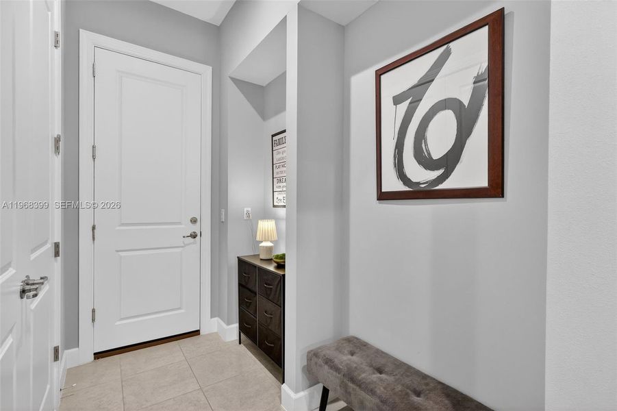 Furnished interior view inside a new home in , Port St. Lucie (Image 20).