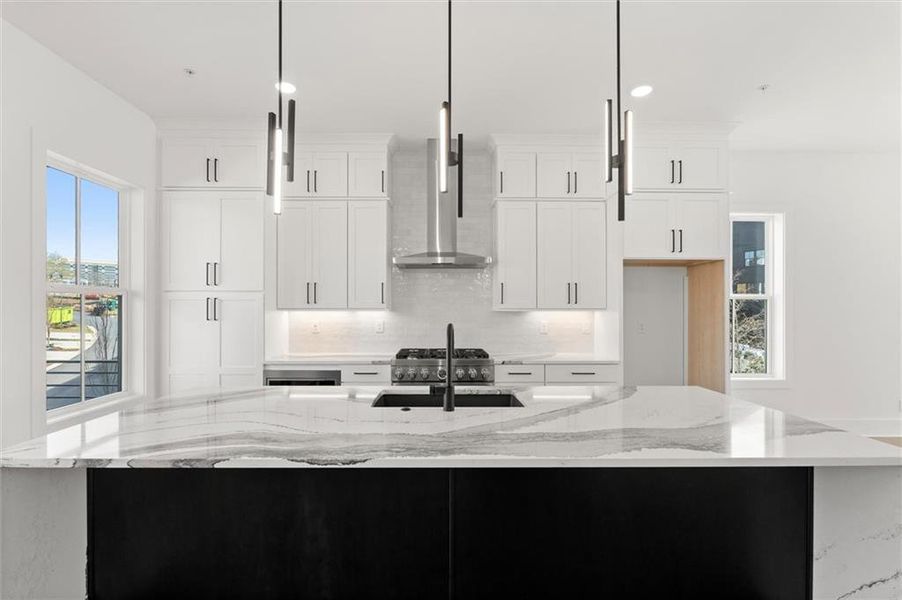 Furnished interior view inside a new home in , Alpharetta (Image 10).