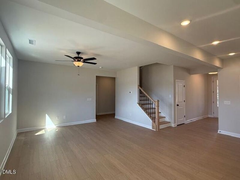 Spacious, unfurnished interior of a new home in Woodland Crossing, Zebulon (Image 10).