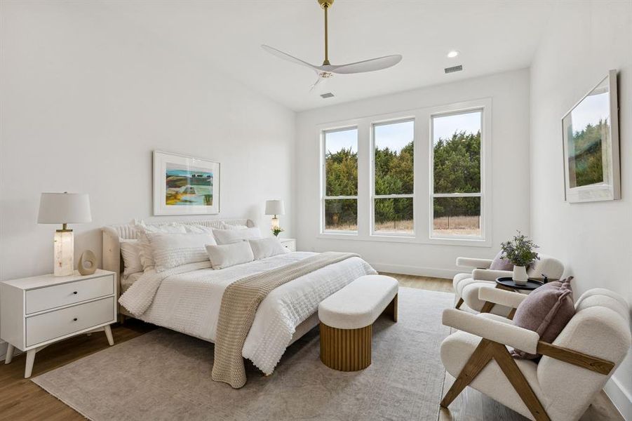 Furnished interior view inside a new home in , Midlothian (Image 14).