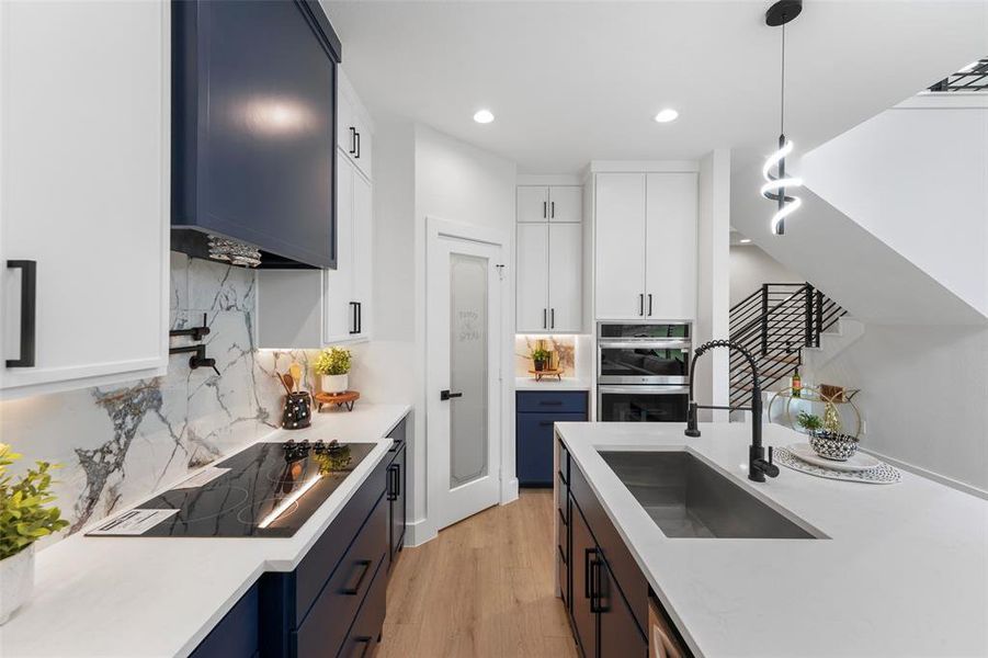 Furnished interior view inside a new home in , Dallas (Image 13).
