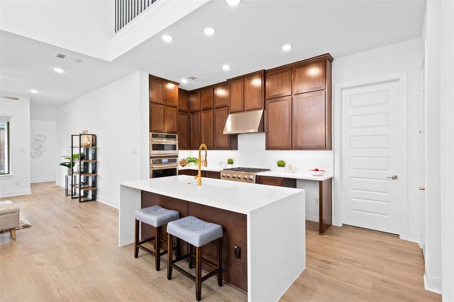 Furnished interior view inside a new home in Parker Place, Lewisville (Image 5).