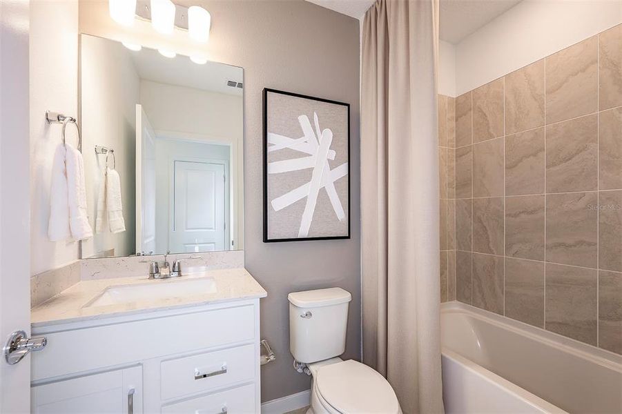 Furnished interior view inside a new home in Riverwood, Zephyrhills (Image 9).