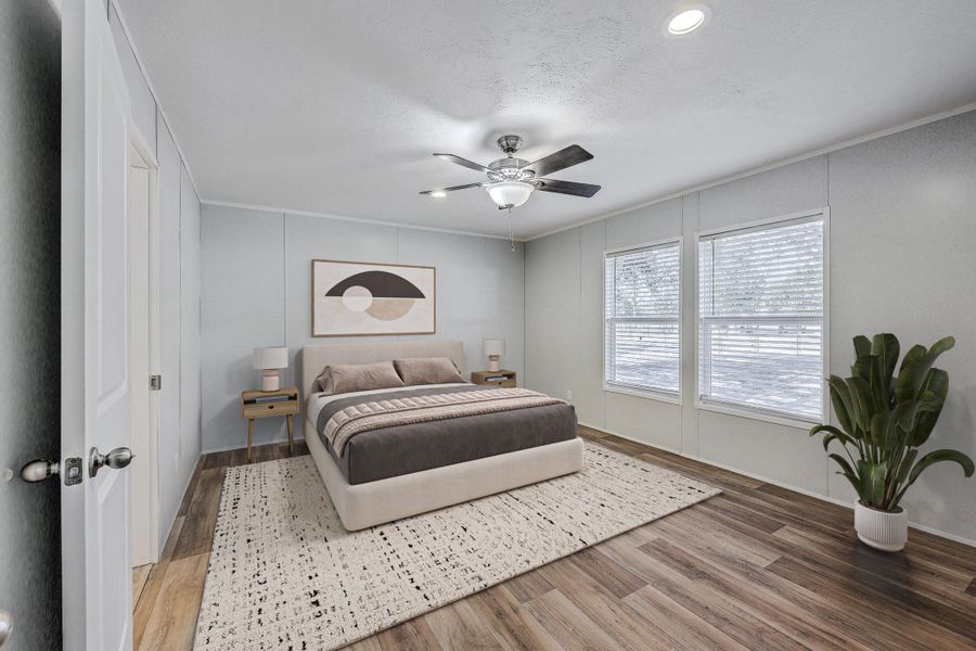Furnished interior view inside a new home in , Summerville (Image 9).