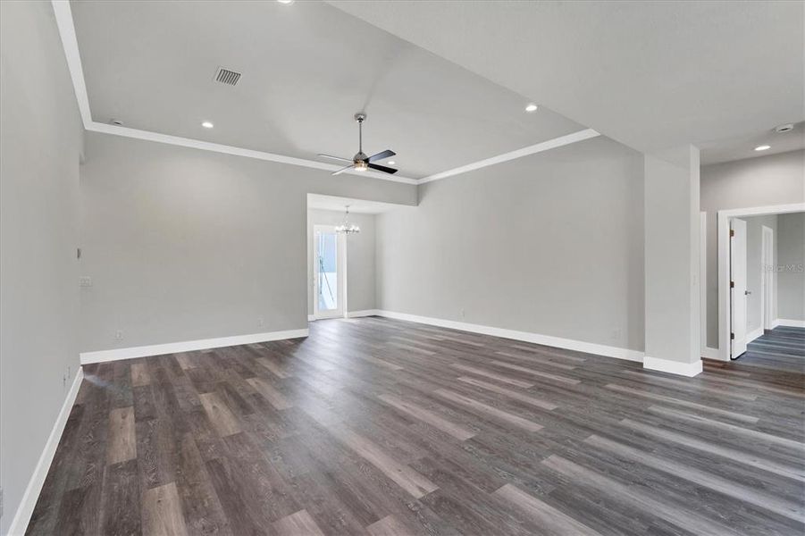 Spacious, unfurnished interior of a new home in , Port Charlotte (Image 33).