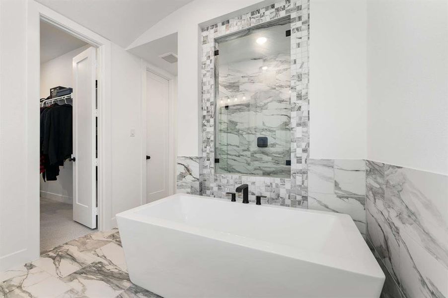 Furnished interior view inside a new home in Mosaic, Celina (Image 34).