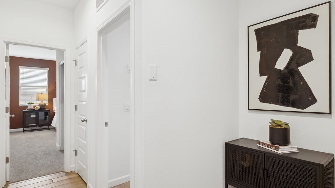 Representative furnished interior of a home built from the Courtland by D.R. Horton in Quail Ranch, San Tan Valley (Image 10).
