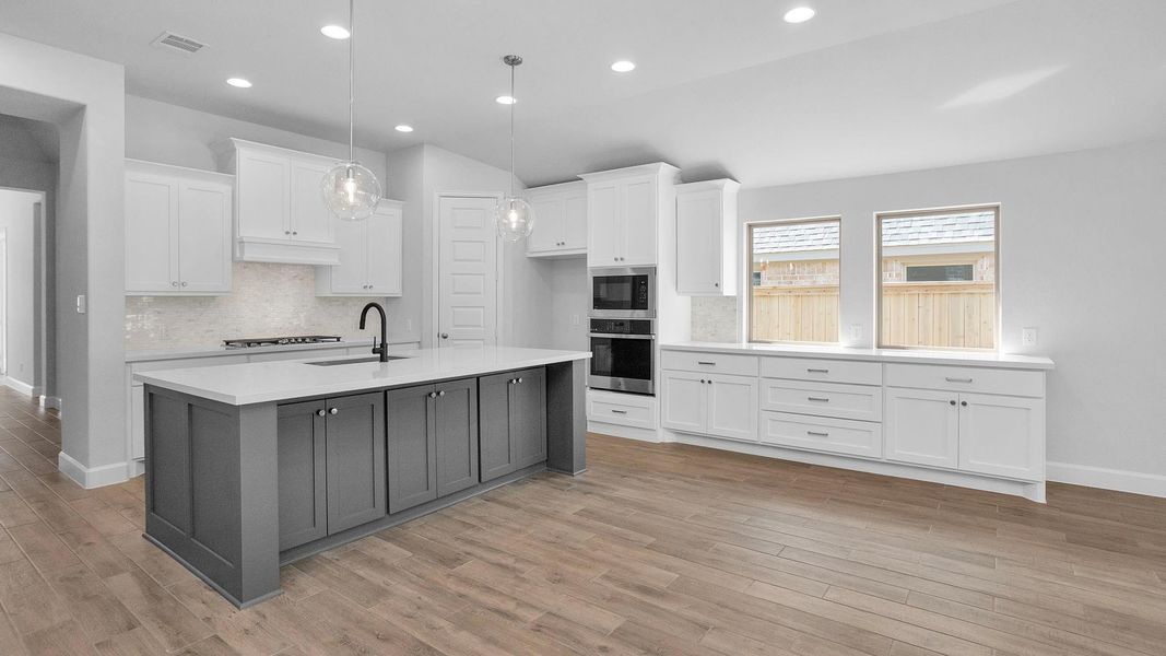 Furnished interior view inside a new home in Kresston 50', Montgomery (Image 6). Furnished interior view inside a new home in Kresston 50', Montgomery (Image 6).