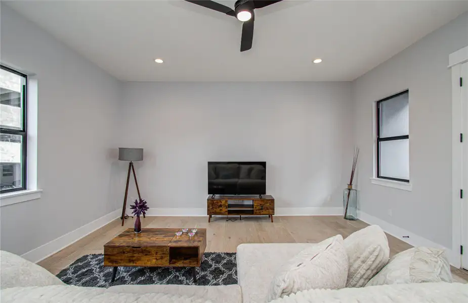 Furnished interior view inside a new home in , Houston (Image 16).