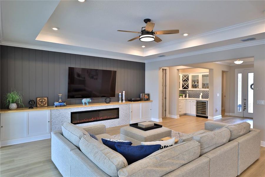 Furnished interior view inside a new home in , Ocala (Image 6).