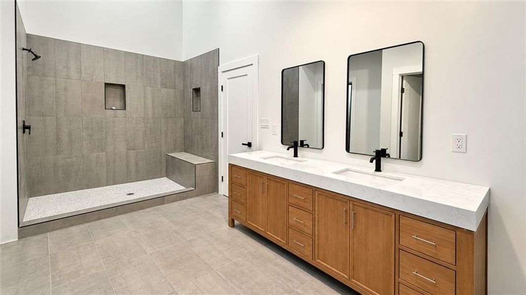 Furnished interior view inside a new home in , Winston (Image 13).