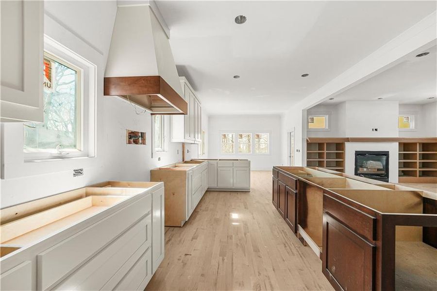 Furnished interior view inside a new home in , Atlanta (Image 10).