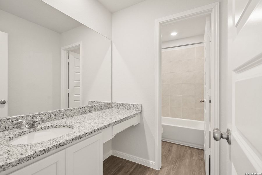 Furnished interior view inside a new home in Swenson Heights, Seguin (Image 7).