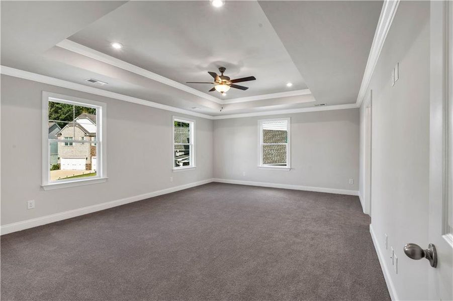 Spacious, unfurnished interior of a new home in Palmer Falls, Douglasville (Image 21).