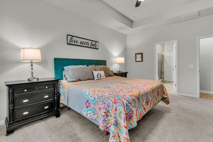 Furnished interior view inside a new home in Heron's Walk at Summers Corner, Summerville (Image 16).