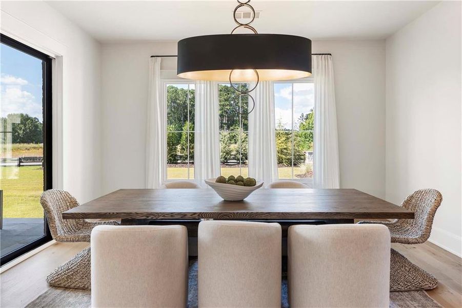 Furnished interior view inside a new home in , Milton (Image 17). Furnished interior view inside a new home in , Milton (Image 17).