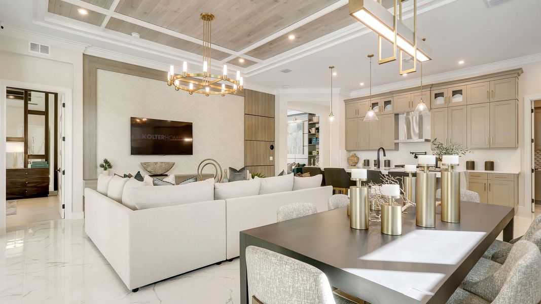 Dining Area into Great Room