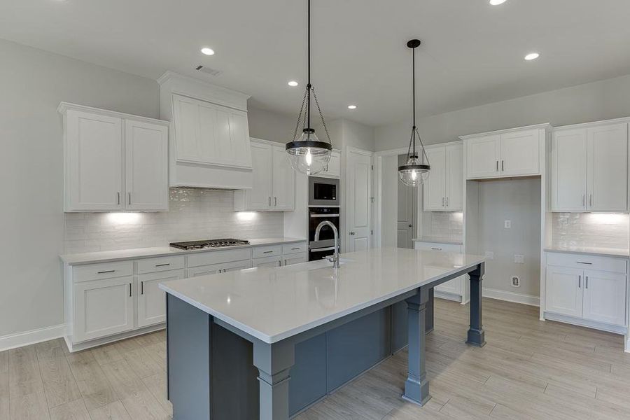 Furnished interior view inside a new home in , Buford (Image 8).
