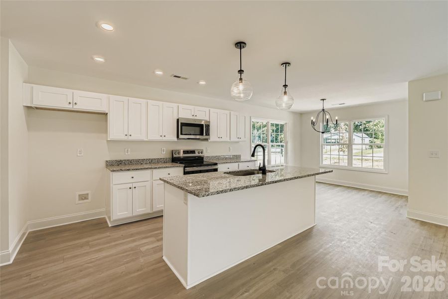 Furnished interior view inside a new home in , Rock Hill (Image 6).