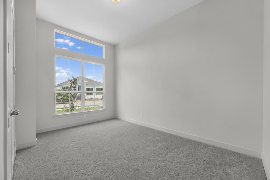 Spacious, unfurnished interior of a new home in Bridgeland, Cypress (Image 14). Spacious, unfurnished interior of a new home in Bridgeland, Cypress (Image 14).