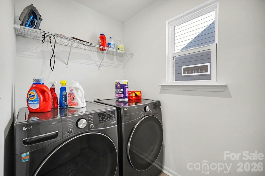 Upstairs Laundry Room