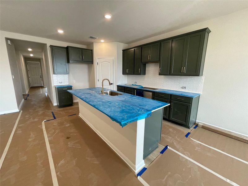 Furnished interior view inside a new home in Covered Bridge, Hutto (Image 5). Furnished interior view inside a new home in Covered Bridge, Hutto (Image 5).