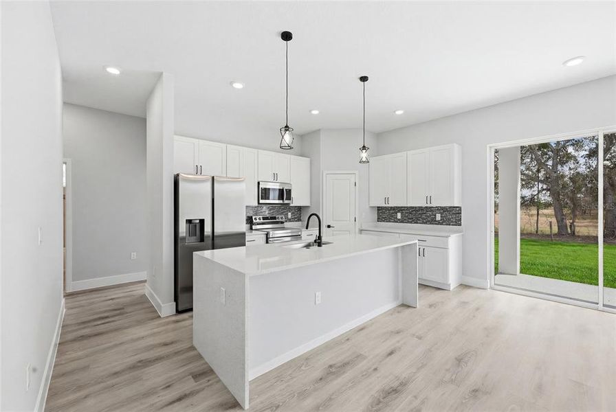 Furnished interior view inside a new home in , Ocala (Image 13).