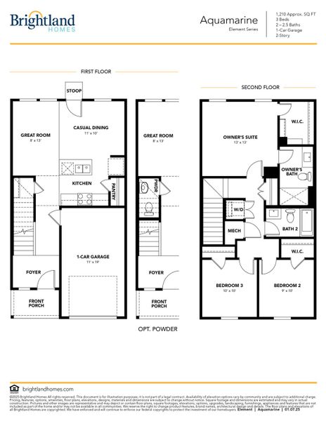 Aquamarine Floor Plan