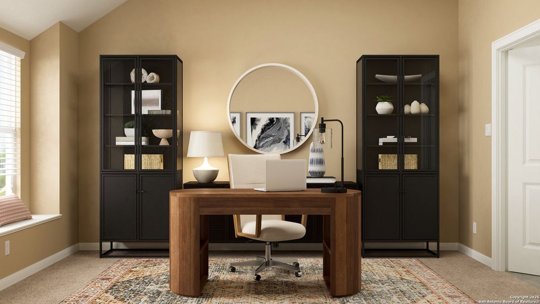 Furnished interior view inside a new home in Navarro Ranch: Brookstone II and Woodbridge Collection, Seguin (Image 9). Furnished interior view inside a new home in Navarro Ranch: Brookstone II and Woodbridge Collection, Seguin (Image 9).