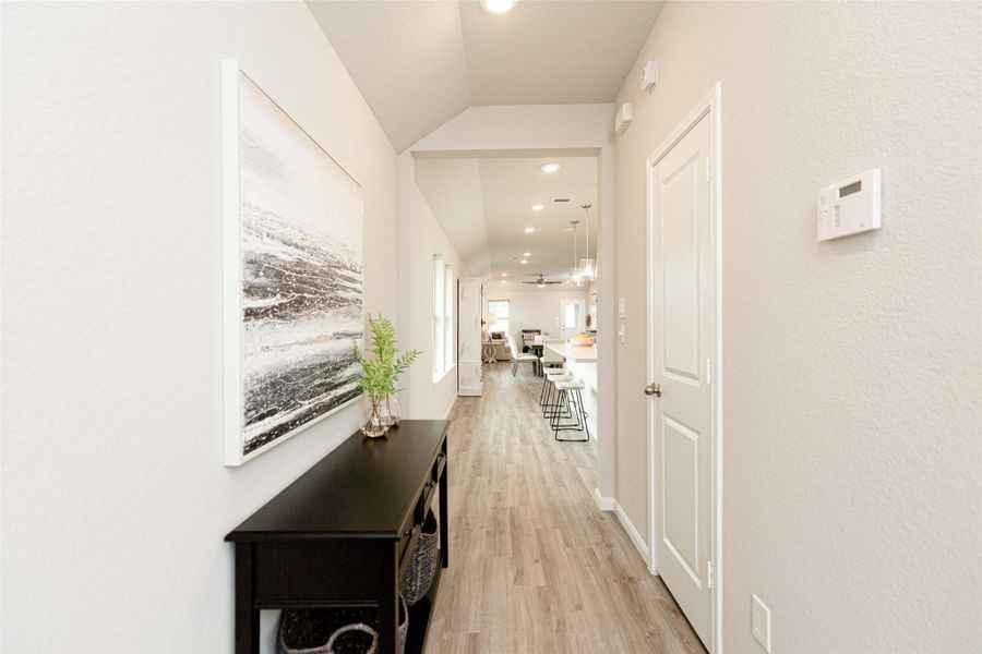 Furnished interior view inside a new home in Montgomery Ridge: Landmark Collection, Montgomery (Image 13).