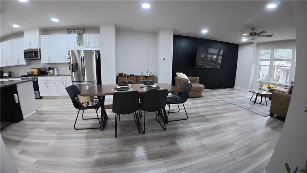 Furnished interior view inside a new home in , Lawrenceville (Image 29).
