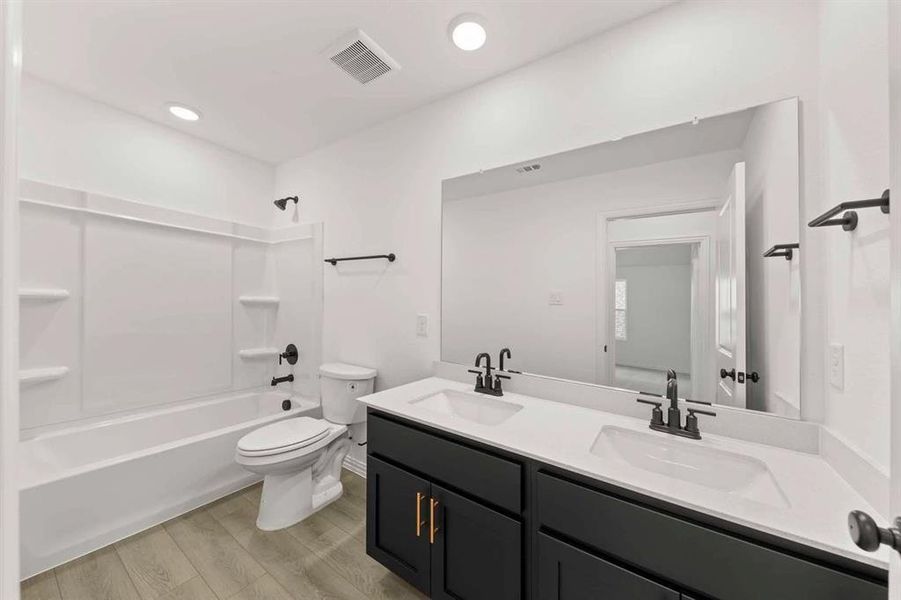 Furnished interior view inside a new home in Monticello Park, Princeton (Image 11).