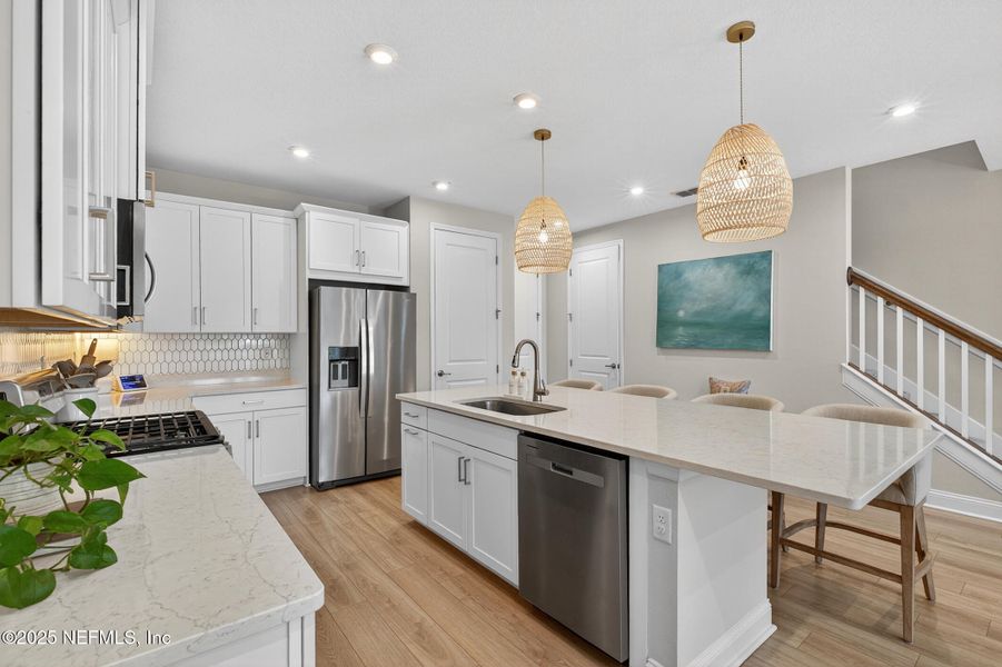 Furnished interior view inside a new home in , Jacksonville (Image 26).