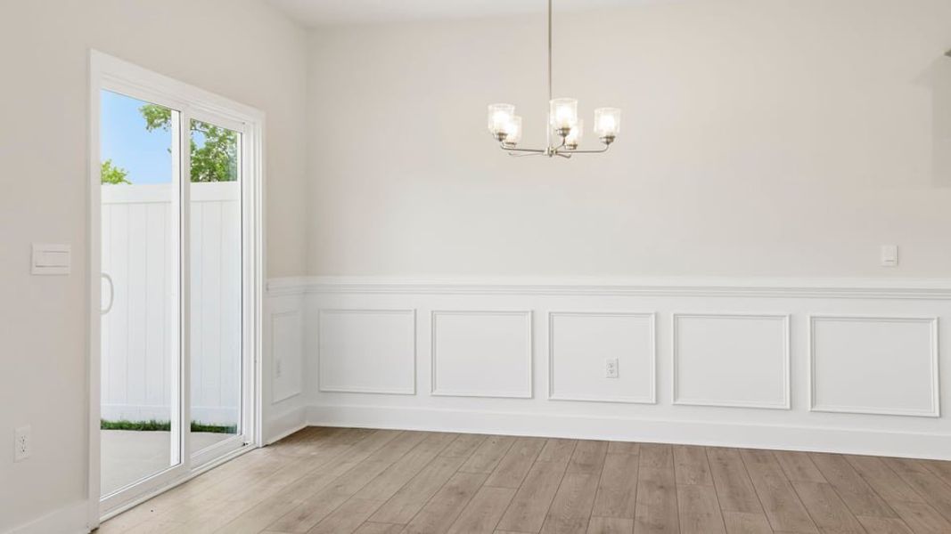 Spacious, unfurnished interior of a new home in Ken's Crossing, Moore (Image 15). Spacious, unfurnished interior of a new home in Ken's Crossing, Moore (Image 15).