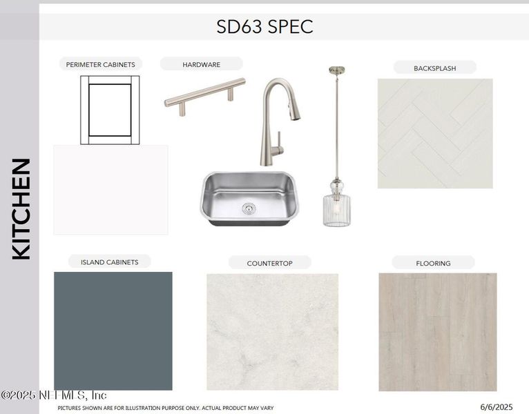 Sample of building materials used in homes in SilverLeaf, St. Augustine (Image 21).