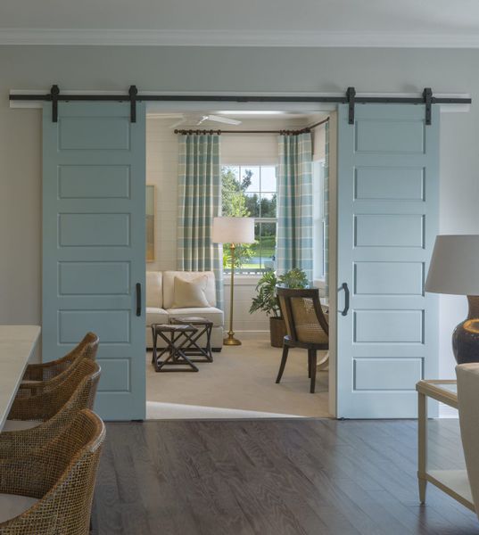Representative furnished interior of a home built from the Bright Meadow 2 by Neal Communities in Grand Palm, Venice (Image 16).