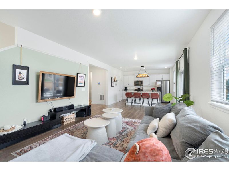 Open concept main level. Open concept main level.