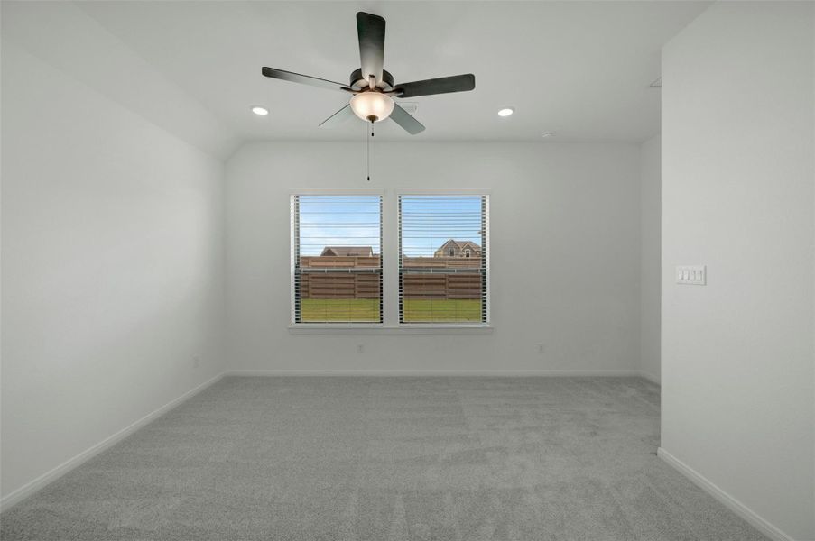 Spacious, unfurnished interior of a new home in Austin Point - Terrace Collection, Richmond (Image 20). Spacious, unfurnished interior of a new home in Austin Point - Terrace Collection, Richmond (Image 20).