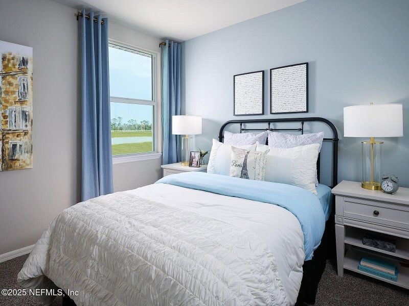 Furnished interior view inside a new home in , Palm Coast (Image 8).