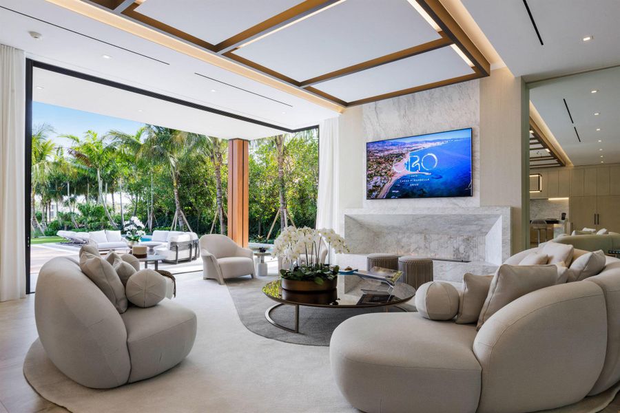 Furnished interior view inside a new home in , Palm Beach Gardens (Image 28). Furnished interior view inside a new home in , Palm Beach Gardens (Image 28).